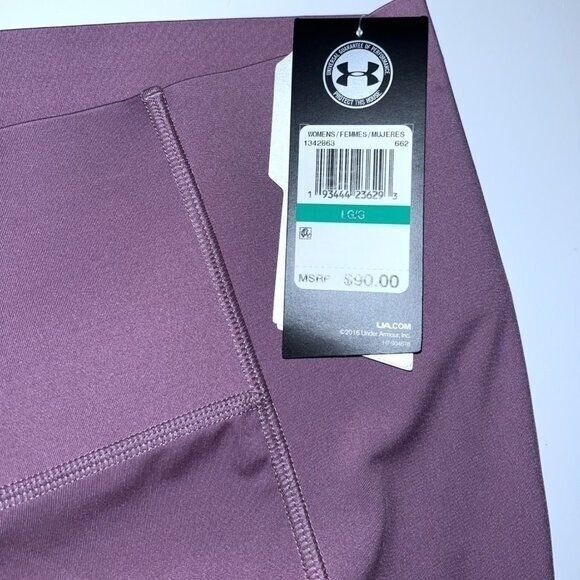 Under Armour women large UA Qualifier Speedpocket Roadside Runway Crop Tights - Picture 9 of 13